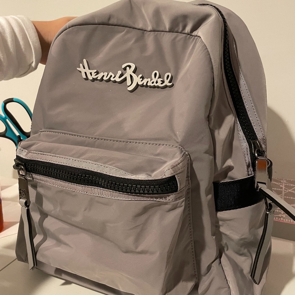 Henri Bendel Studio Nylon Water Resistant Backpack